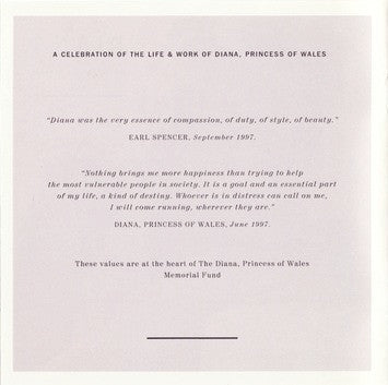 Various : Diana, Princess Of Wales Tribute (2xCD, Album, Comp, Spr)
