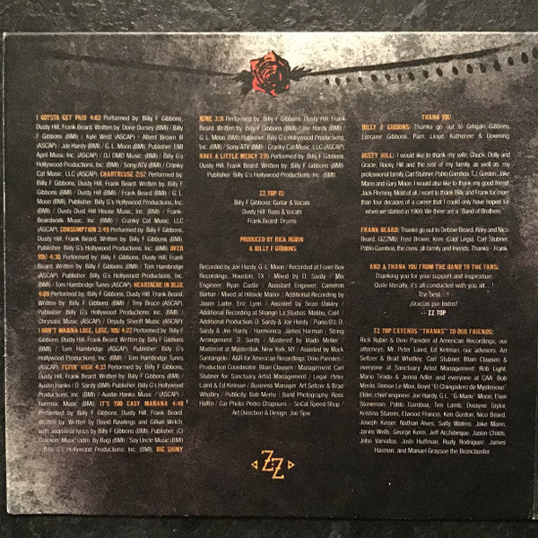 ZZ Top : La Futura (CD, Album)