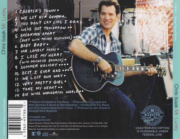 Chris Isaak : Mr. Lucky (CD, Album)