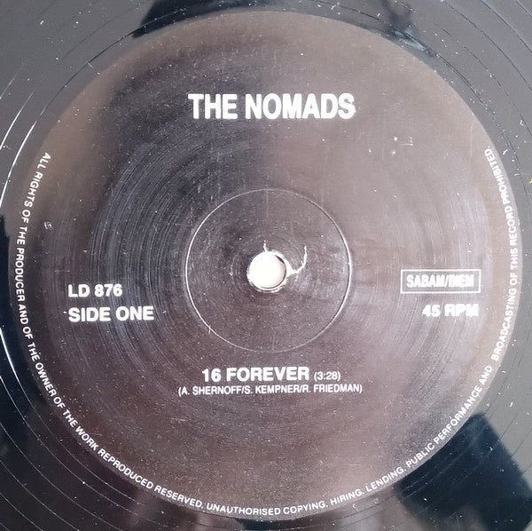 The Nomads (2) : 16 Forever (12")