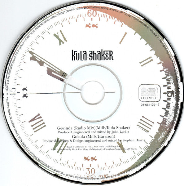 Kula Shaker : Govinda (CD, Single)