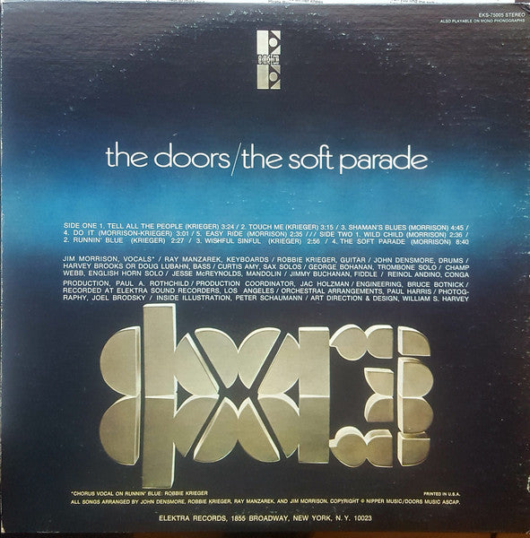 The Doors : The Soft Parade (LP, Album, RE, Gat)
