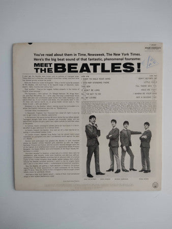 The Beatles : Meet The Beatles! (LP, Album, Mono, Scr)