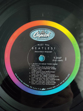 The Beatles : Meet The Beatles! (LP, Album, Mono, Scr)