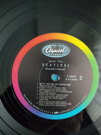 The Beatles : Meet The Beatles! (LP, Album, Mono, Scr)