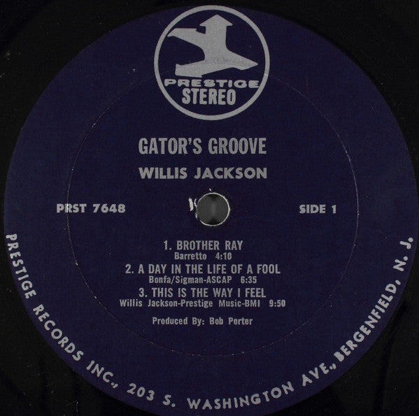 Willis Jackson : Gator's Groove (LP, Album)