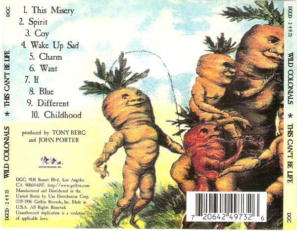 Wild Colonials : This Can't Be Life (CD, Album)