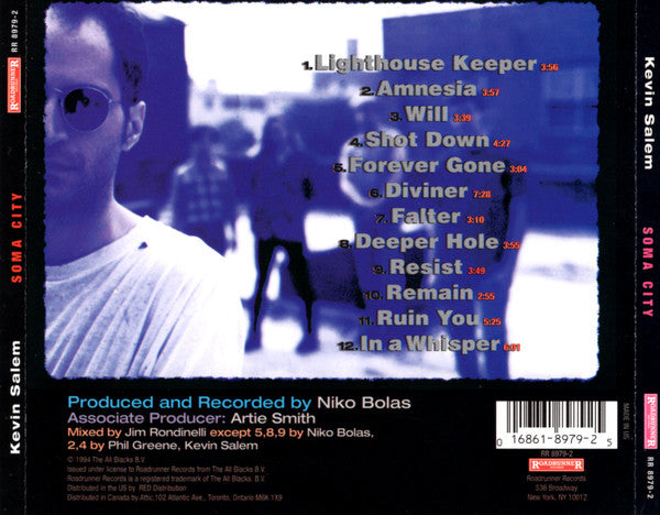 Kevin Salem : Soma City (CD, Album)
