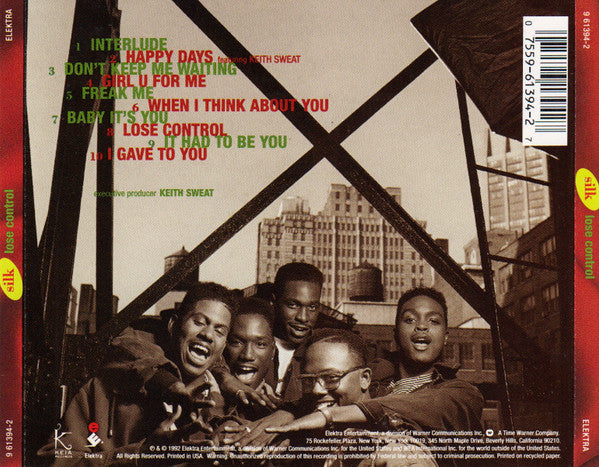 Silk (4) : Lose Control (CD, Album, SRC)