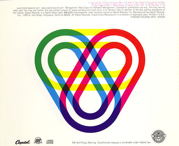 Fischerspooner : Odyssey (CD, Advance, Album, Promo)