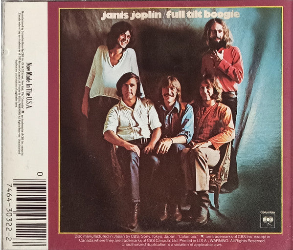 Janis Joplin : Pearl (CD, Album, RE)