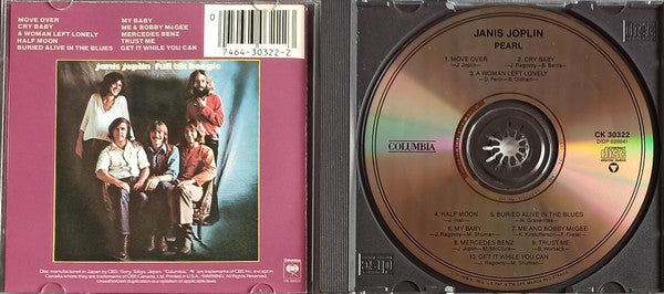 Janis Joplin : Pearl (CD, Album, RE)