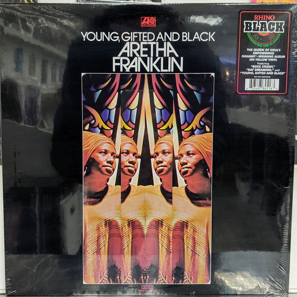 Aretha Franklin : Young, Gifted And Black (LP, Album, Ltd, RE, Yel)