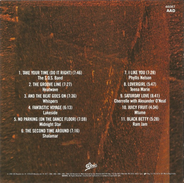 Various : Club Epic (A Collection Of Classic Dance Mixes) Volume 1 (CD, Comp, RM)