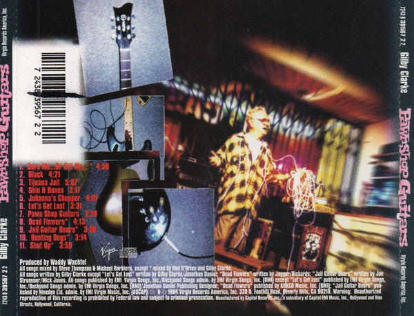 Gilby Clarke : Pawnshop Guitars (CD, Album, Promo)