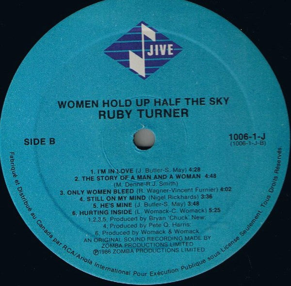 Ruby Turner : Women Hold Up Half The Sky (LP, Album)