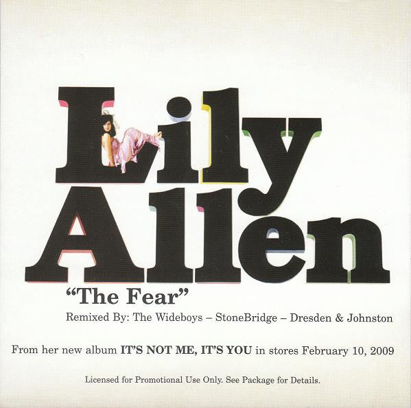 Lily Allen : The Fear (CD, Promo)