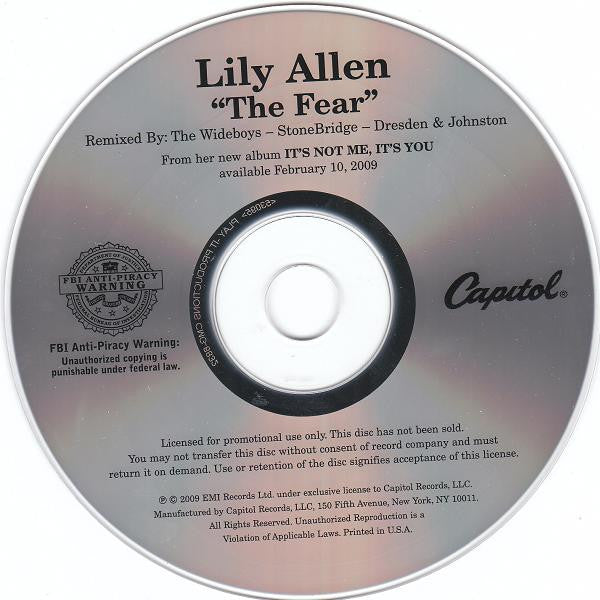 Lily Allen : The Fear (CD, Promo)