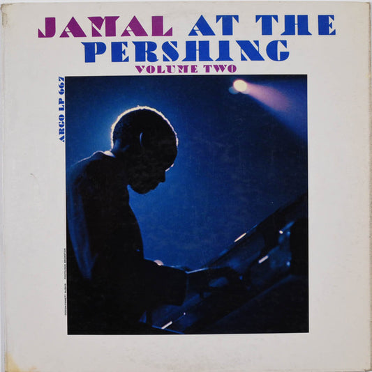 Ahmad Jamal Trio : Jamal At The Pershing Volume Two (LP, Album, Mono, MP, Promo)