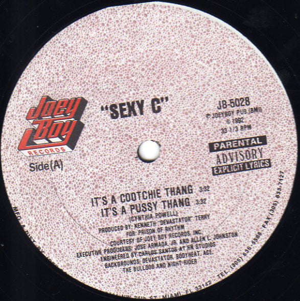 Sexy C : It's A Cootchie Thang (12")