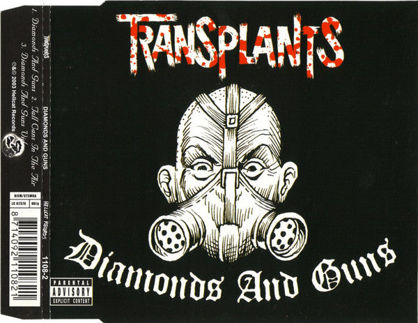 Transplants : Diamonds And Guns (CD, Single, Enh)
