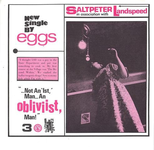 Aurora Paralysis / Eggs : Borrow My Body / The Obliviist (7", Single)