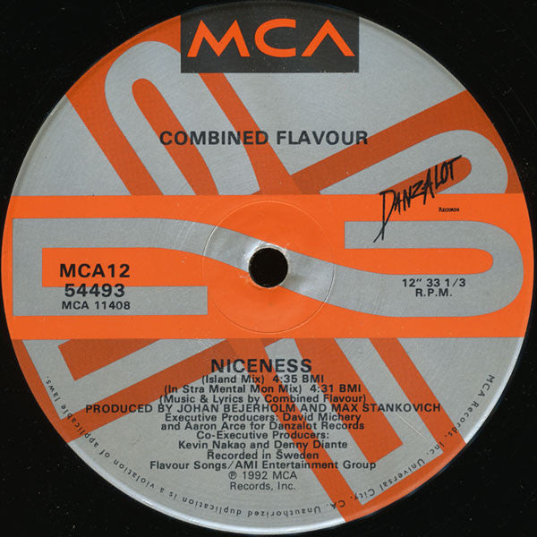 Combined Flavour : Niceness (12")