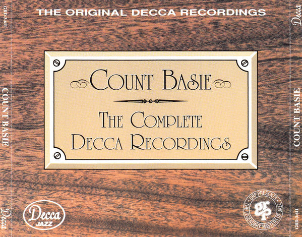 Count Basie : The Complete Decca Recordings (3xCD, Comp)