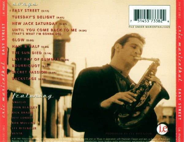 Eric Marienthal : Easy Street (CD, Album)