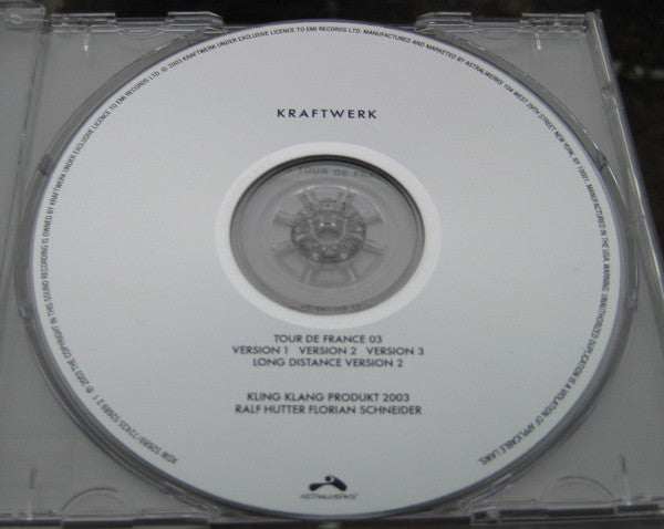 Kraftwerk : Tour De France 2003 (CD, Single)