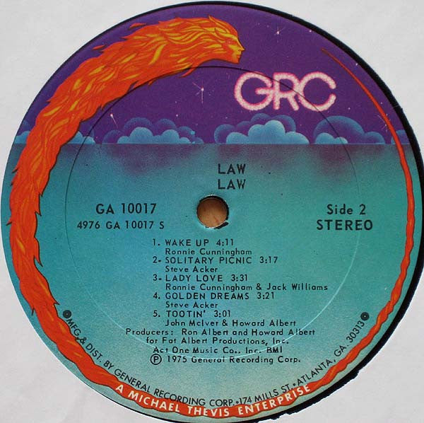 Law (5) : Law (LP, Album)