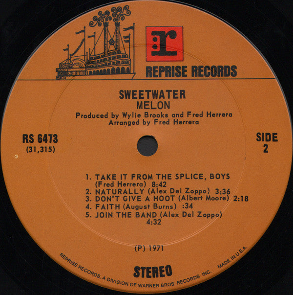 Sweetwater : Melon (LP, Album, Pit)