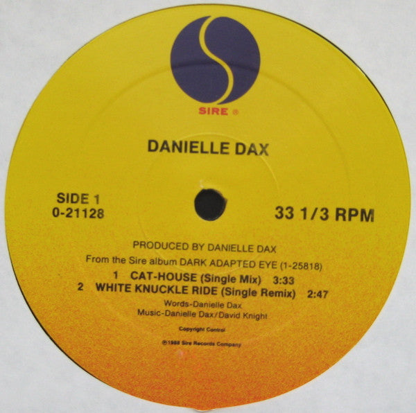 Danielle Dax : Cat-House (12", Maxi, All)