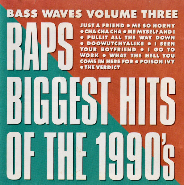 Various : Bass Waves Volume 3 (CD, Comp)