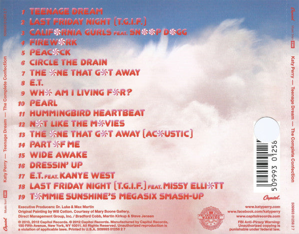 Katy Perry : Teenage Dream - The Complete Confection (CD, Album, Ltd, Promo, S/Edition, Cle)