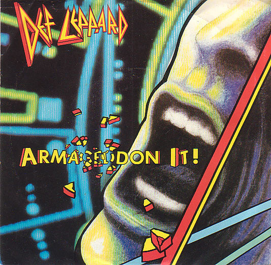 Def Leppard : Armageddon It! (7", Single, Styrene, Car)