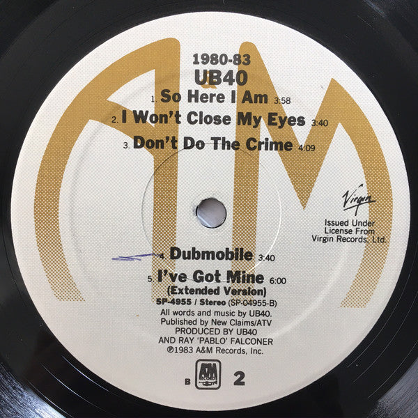 UB40 : 1980-1983 (LP, Comp, B =)