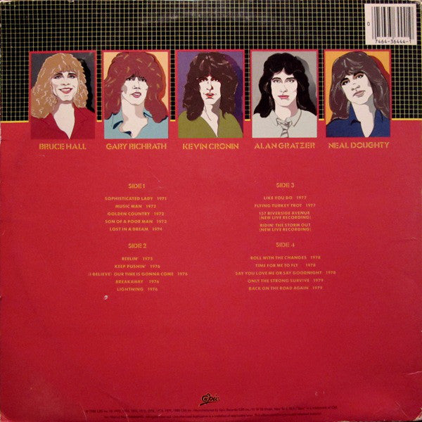 REO Speedwagon : A Decade Of Rock And Roll 1970 To 1980 (2xLP, Comp)