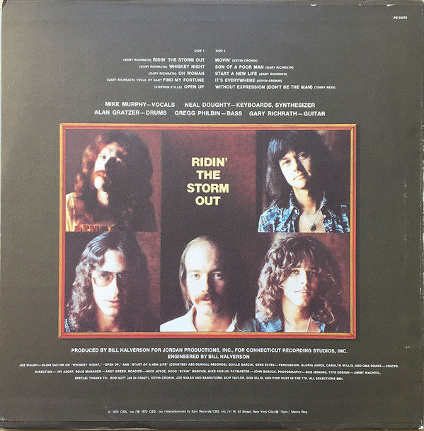 REO Speedwagon : Ridin' The Storm Out (LP, Album, RE, Ter)