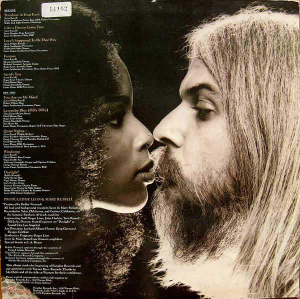 Leon & Mary Russell : Wedding Album (LP, Album, Jac)
