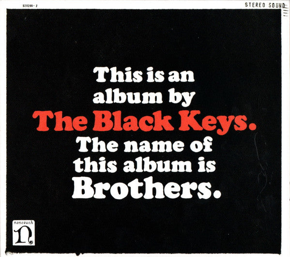 The Black Keys : Brothers (CD, Album, RP, Dig)