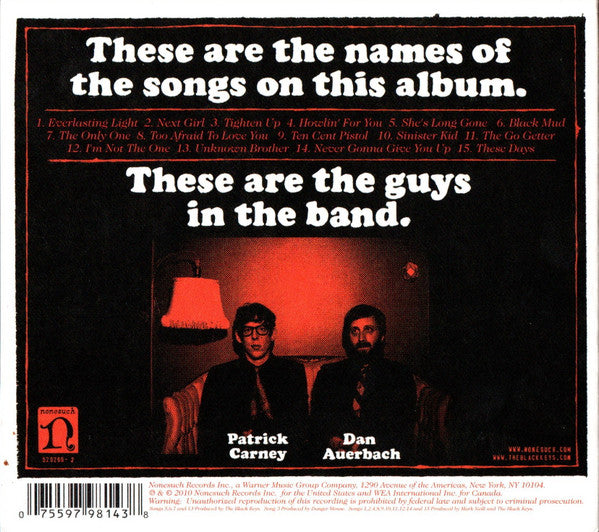 The Black Keys : Brothers (CD, Album, RP, Dig)
