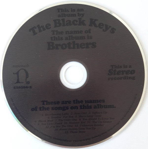 The Black Keys : Brothers (CD, Album, RP, Dig)