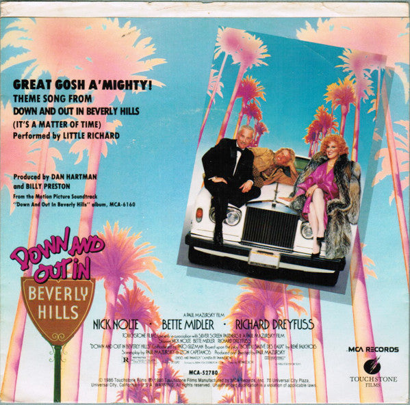 Little Richard : Great Gosh A'Mighty! (7", Glo)