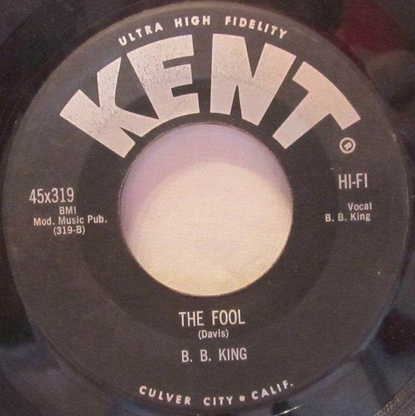 B.B. King : Come By Here / The Fool (7")