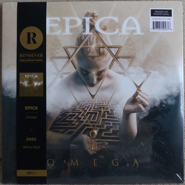 Epica (2) : Omega (2xLP, Album, Ltd, Num, Whi)