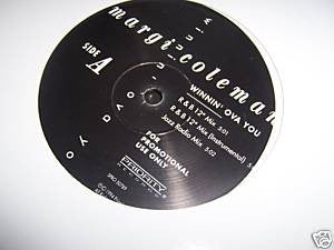 Margi Coleman : Winnin' Ova You (12", Maxi, Promo)