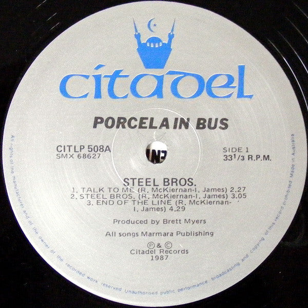 Porcelain Bus : Steel Bros. (LP, MiniAlbum)