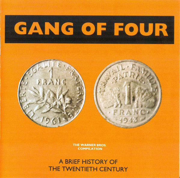 Gang Of Four : A Brief History Of The Twentieth Century (CD, Comp, RE)