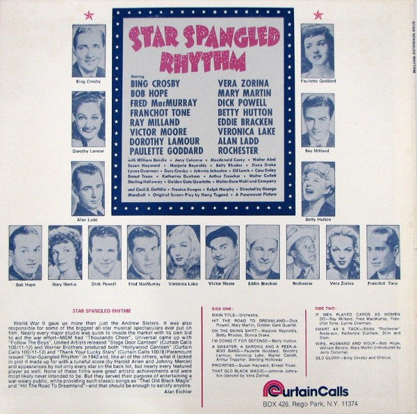 Various : The Original Soundtrack Recording Of Star  Spangled Rhythm (LP, Album)